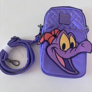 Disney Parks Lug Figment EPCOT Skeeter Mini Crossbody Bag Purple Park Exclusive